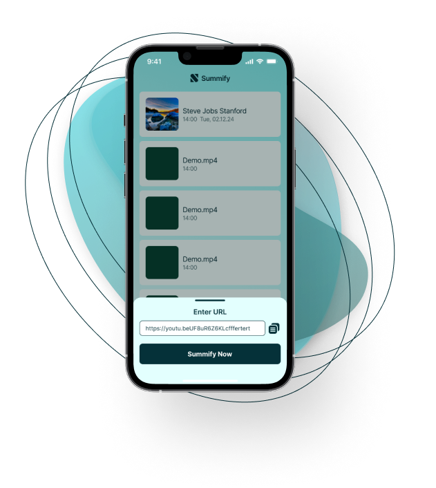 Summify mobile Features